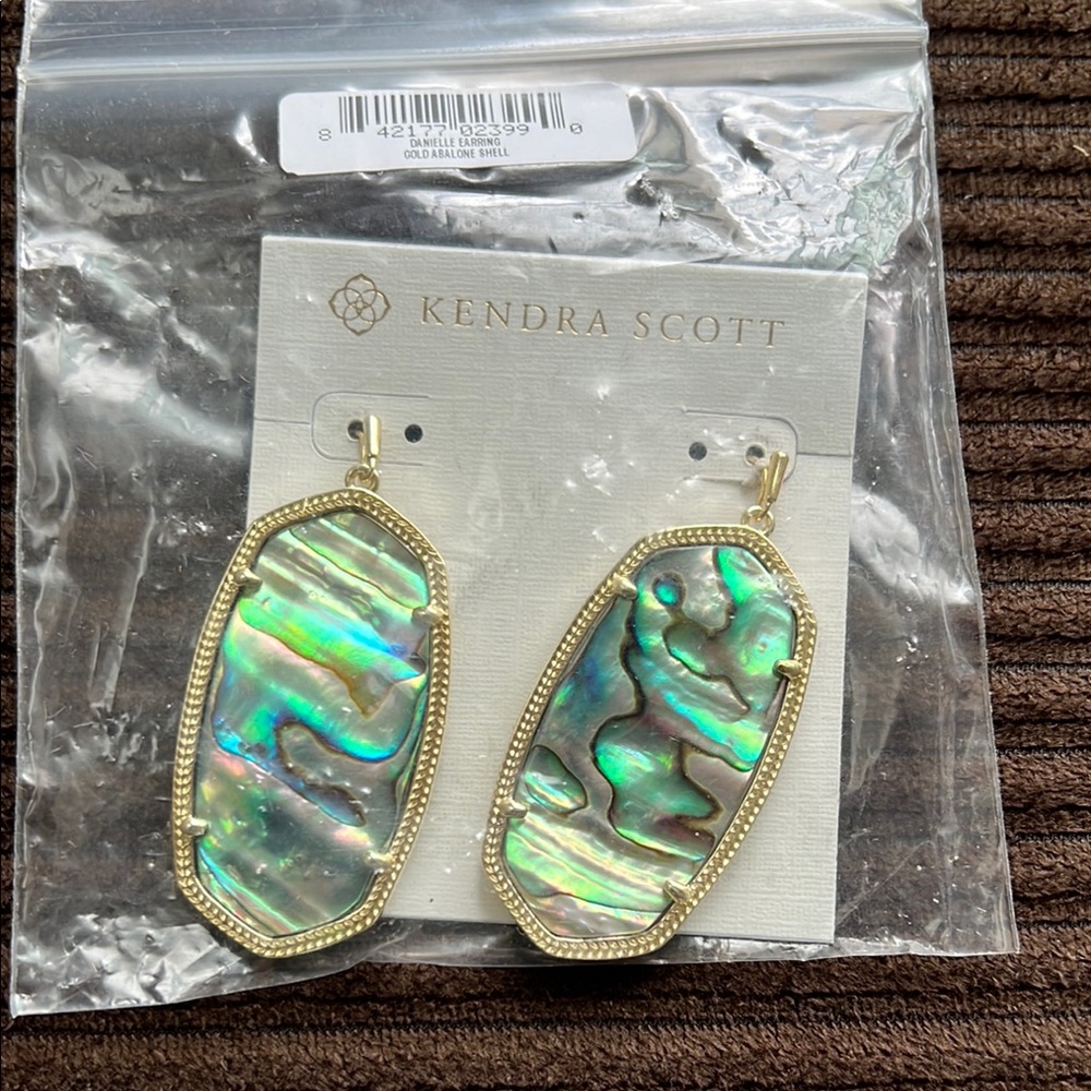 Kendra Scott Abalone Shell Earrings Daniella